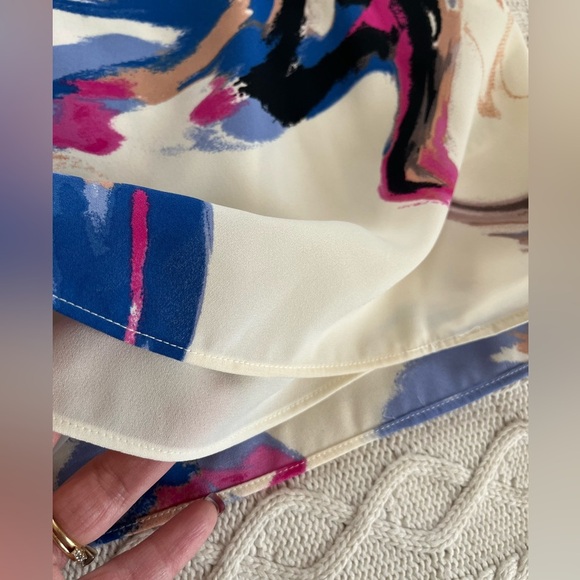 NWT Nine West Vibrant Sleeveless Blouse Women’s Size XS - Picture 10 of 13